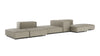 Extrasoft - Beige Gray Vegan Leather - Image 2