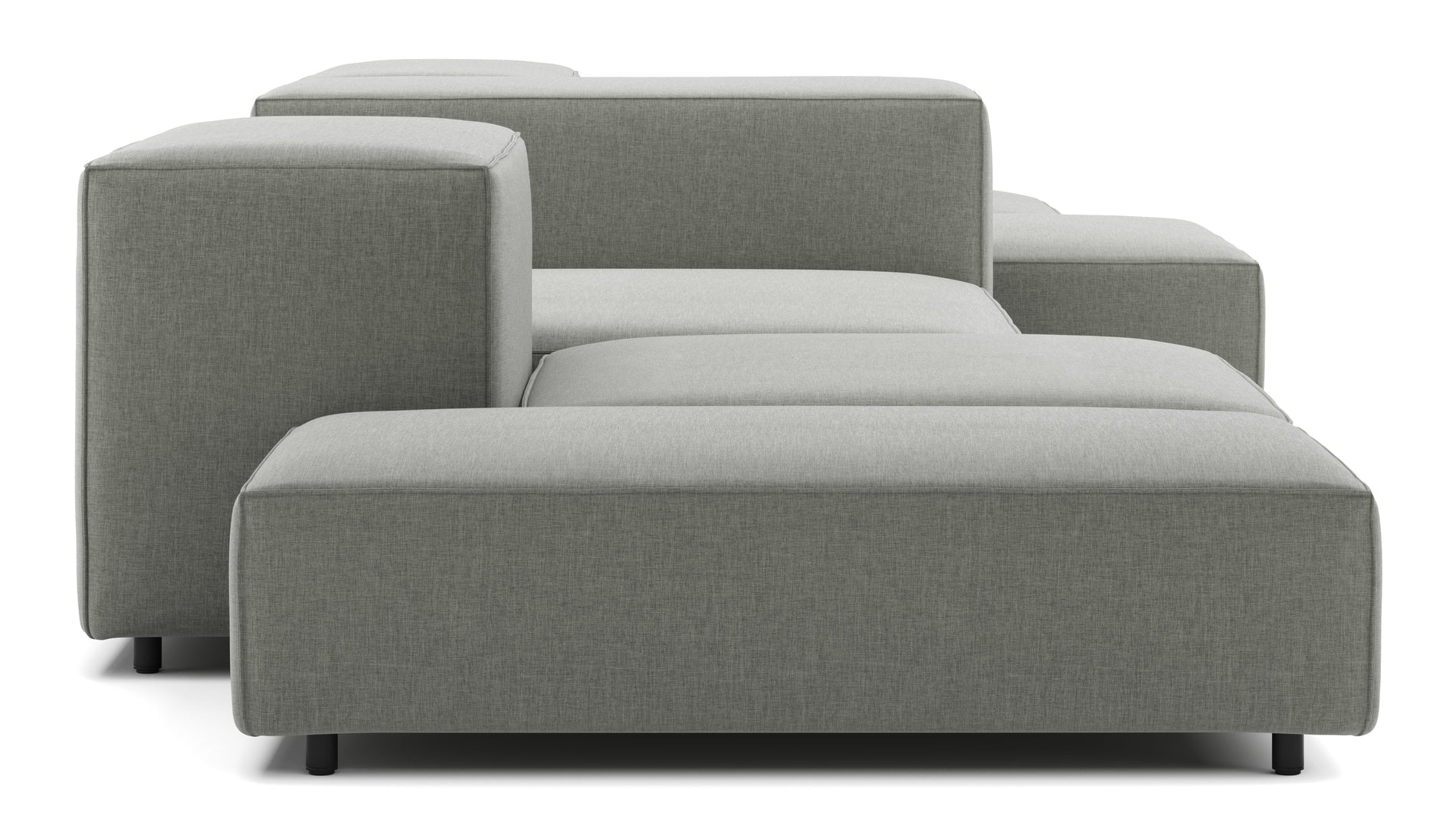 ExtrasoftSoft Gray Brushed Weave