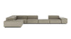 Extrasoft - Beige Gray Vegan Leather - Image 1