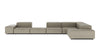 Extrasoft - Beige Gray Vegan Leather - Image 1