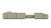 Extrasoft - Beige Gray Vegan Leather - Image 4
