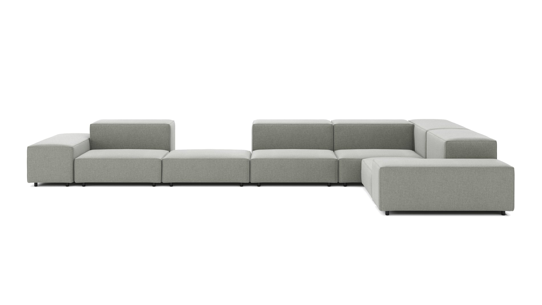 ExtrasoftSoft Gray Brushed Weave