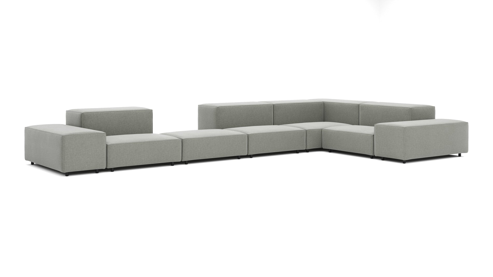 ExtrasoftSoft Gray Brushed Weave
