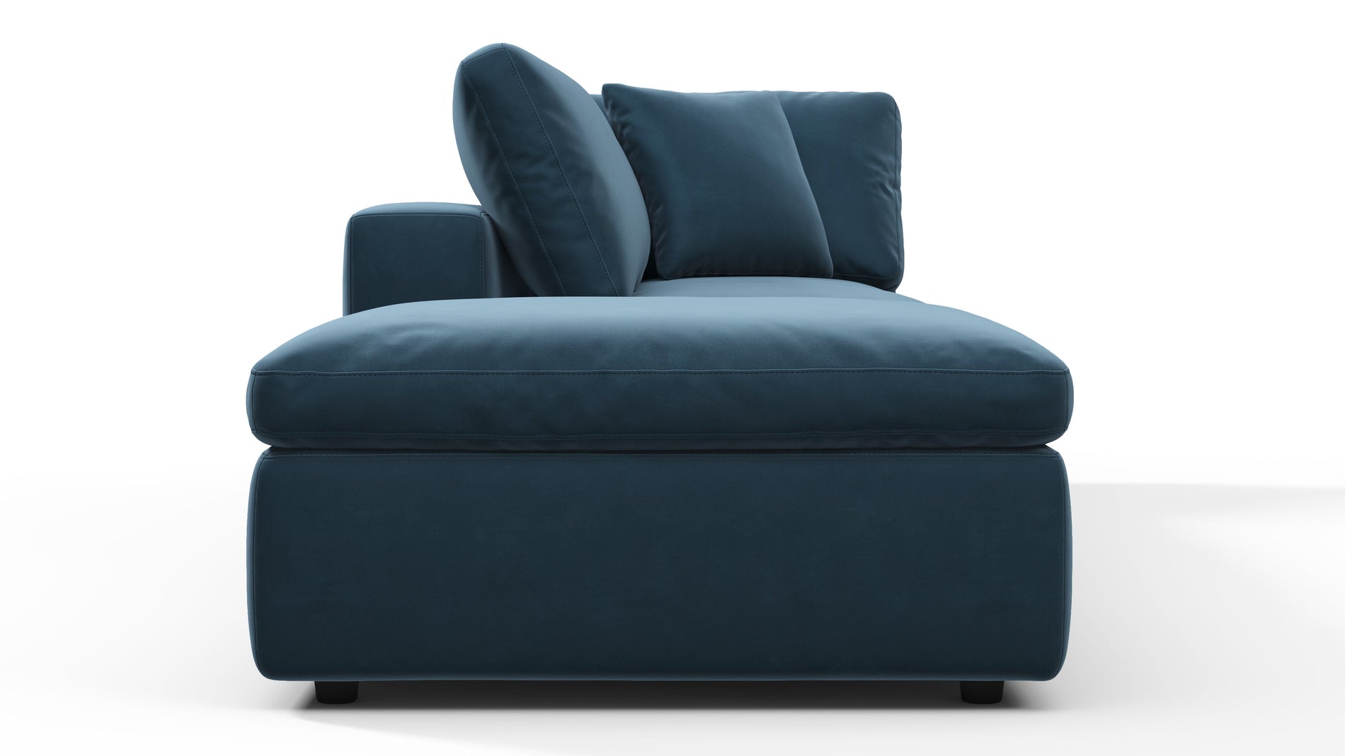 SkyPrussian Blue Luxe Velvet