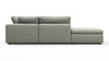 Sky - Soft Gray Brushed Weave - Image 5