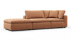 Sky - Tan Vegan Leather - Image 2