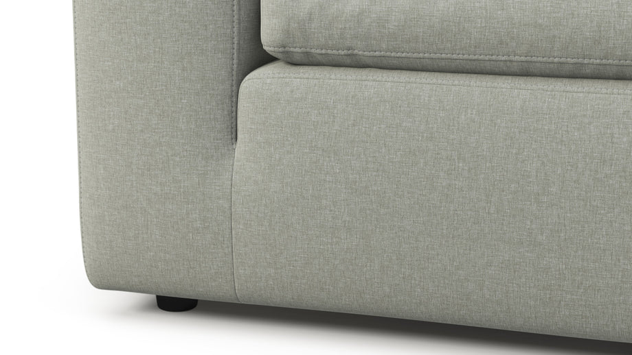 SkySoft Gray Brushed Weave