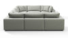 Sky - Soft Gray Brushed Weave - Image 4