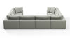 Sky - Soft Gray Brushed Weave - Image 5