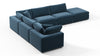 Sky - Prussian Blue Luxe Velvet - Image 3
