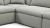 Sky - Soft Gray Brushed Weave - Image 8