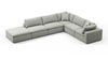 Sky - Soft Gray Brushed Weave - Image 3
