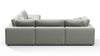 Sky - Soft Gray Brushed Weave - Image 4