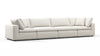 Sky - Oatmeal Brushed Weave - Image 2