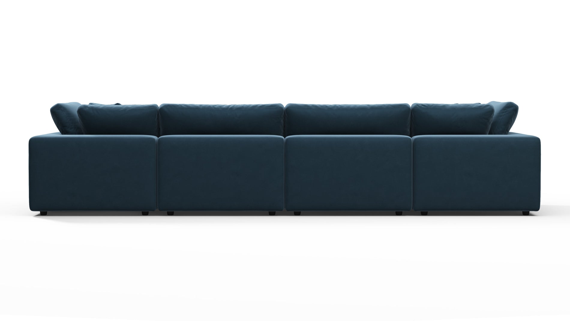 SkyPrussian Blue Luxe Velvet