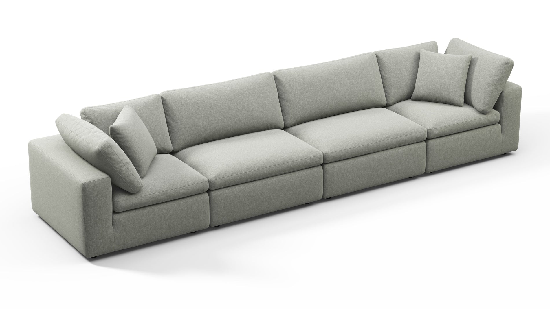 SkySoft Gray Brushed Weave