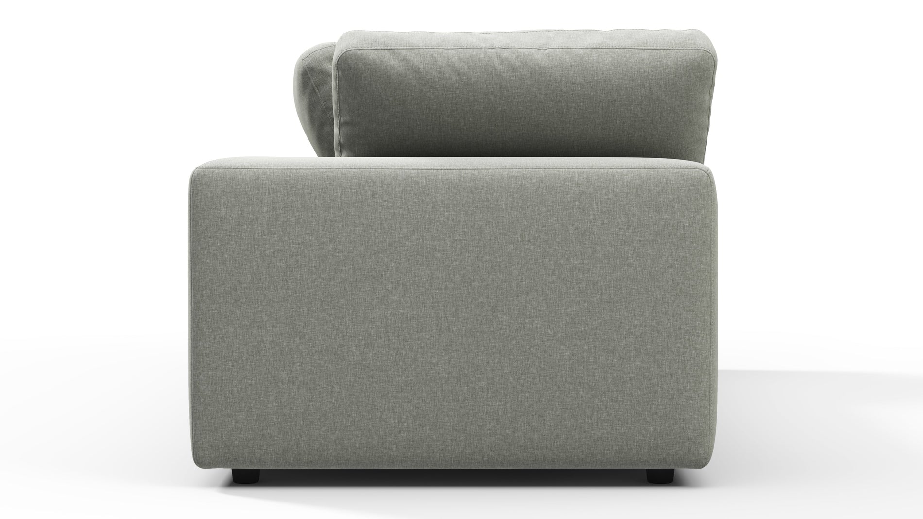 SkySoft Gray Brushed Weave