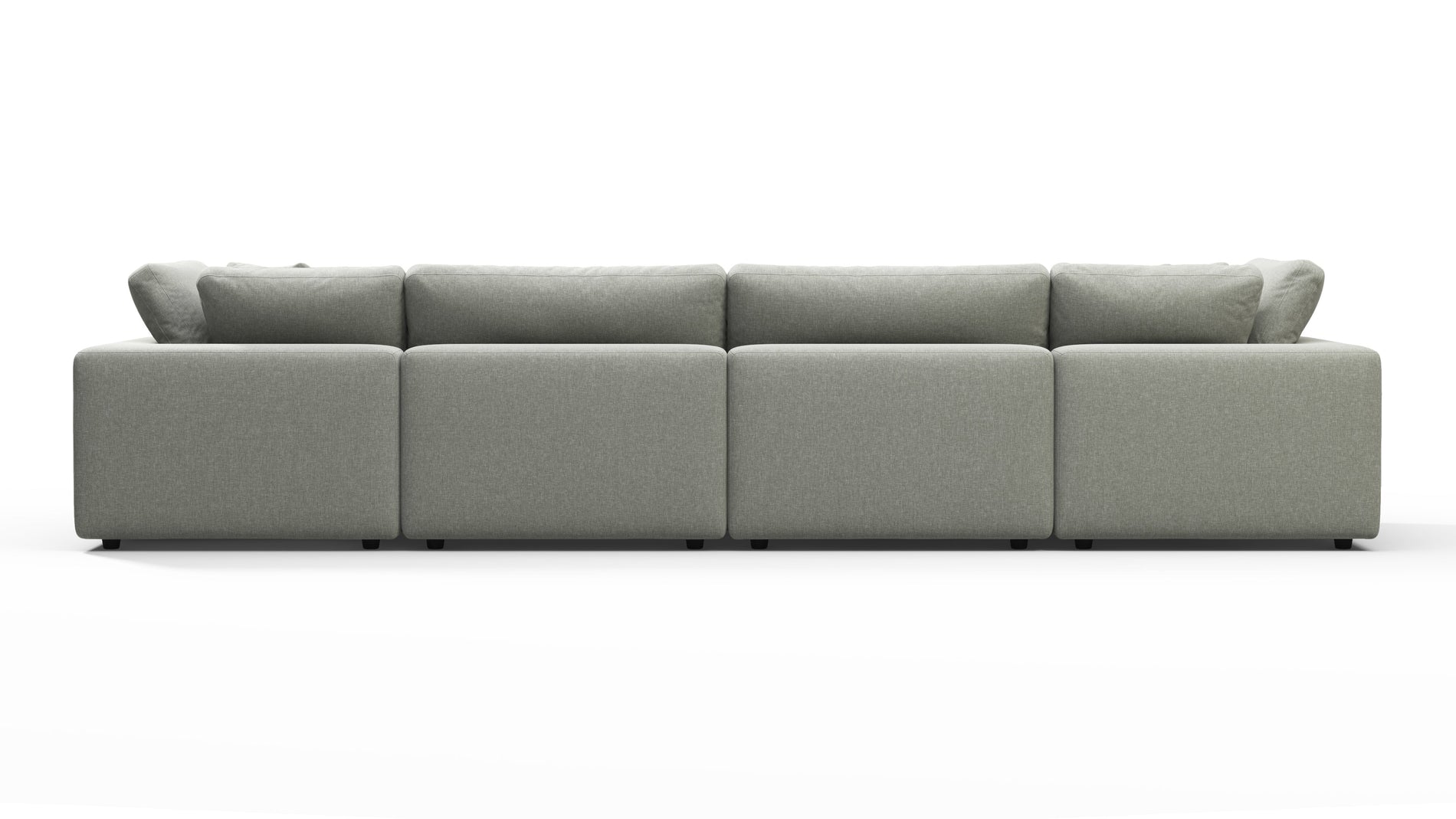 SkySoft Gray Brushed Weave