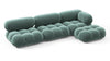 Bellini Sectional - Jadeite Luxe Velvet - Image 3