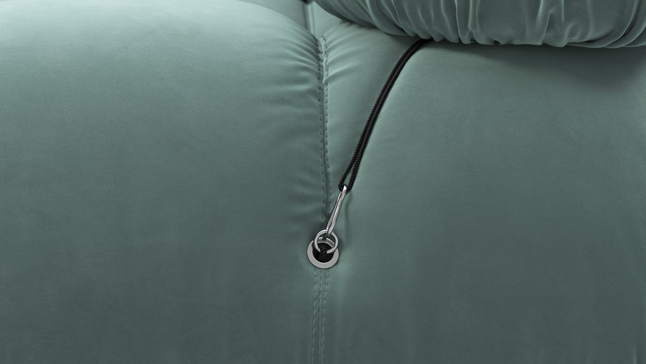 Sofá BelliniJadeite Luxe Velvet