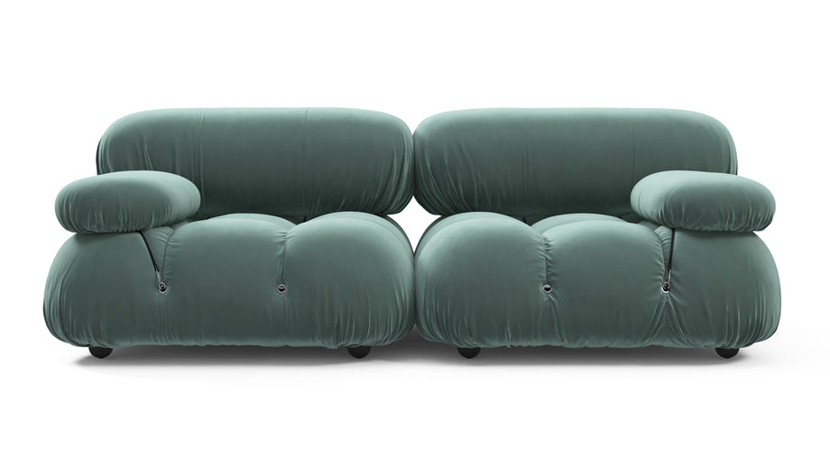 Sofá BelliniJadeite Luxe Velvet