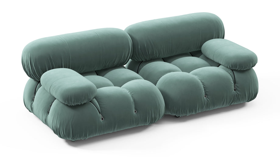 Sofá BelliniJadeite Luxe Velvet