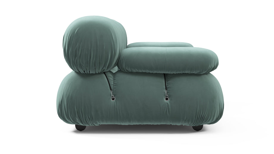 Sofá BelliniJadeite Luxe Velvet
