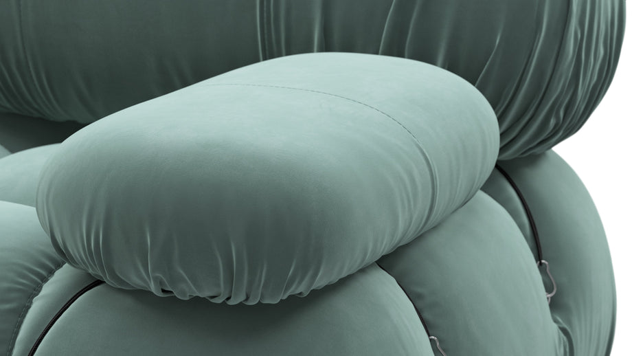 Sofá BelliniJadeite Luxe Velvet