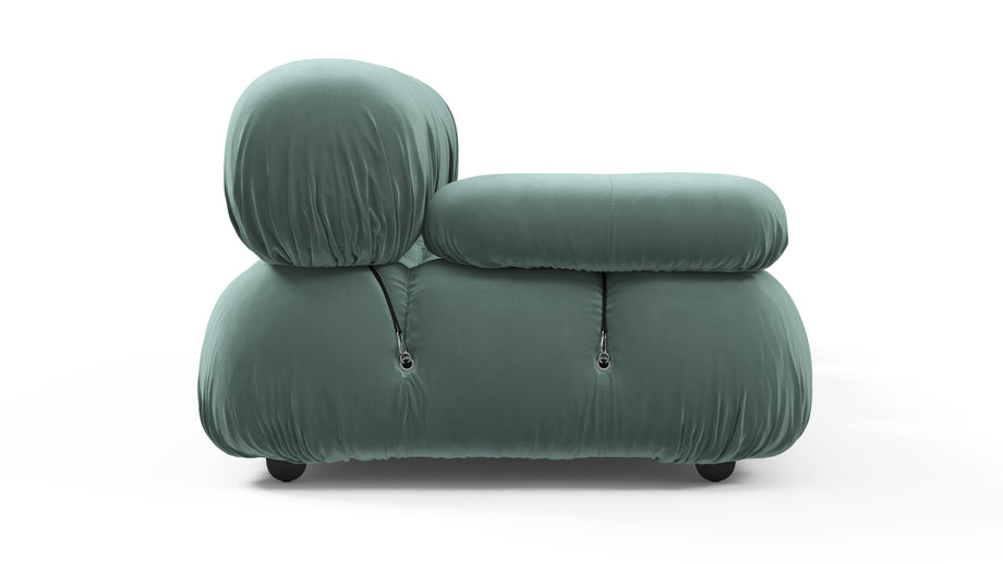Sofá BelliniJadeite Luxe Velvet