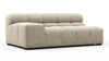 Tufty - Beige Gray Chenille - Image 2