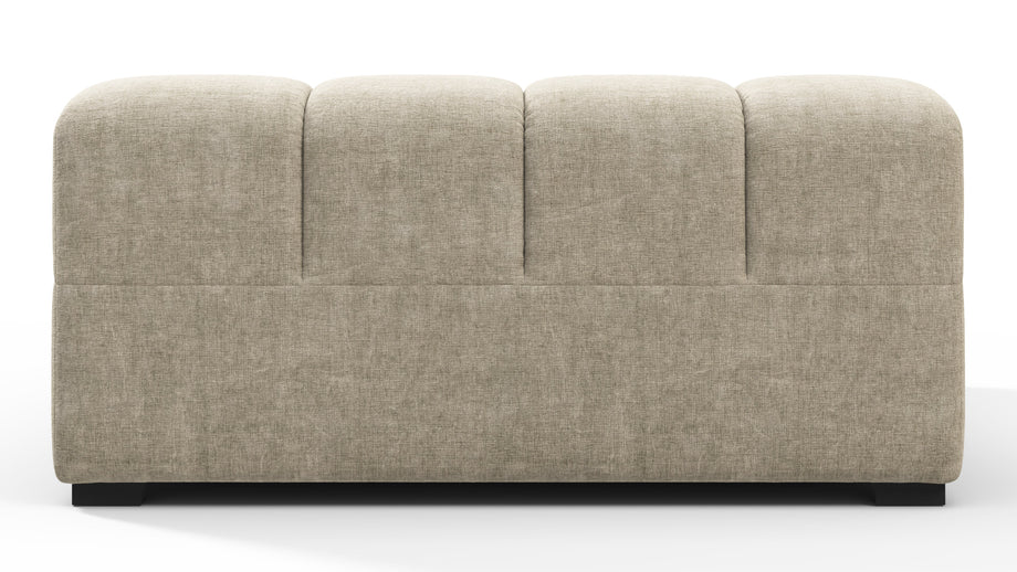 TuftyBeige Gray Chenille