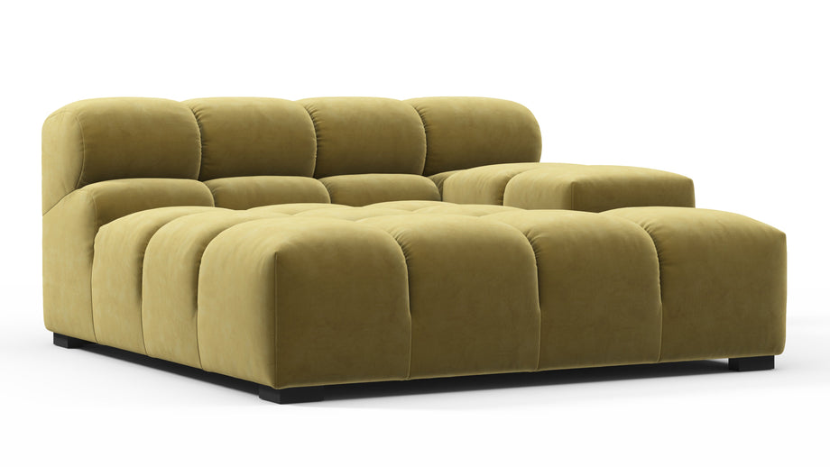 TuftyOlive Gold Velvet