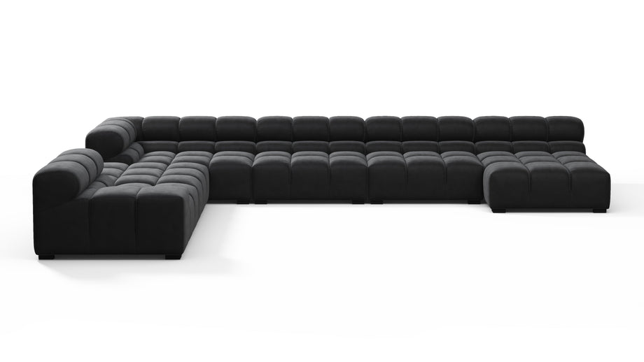 TuftyBlack Velvet