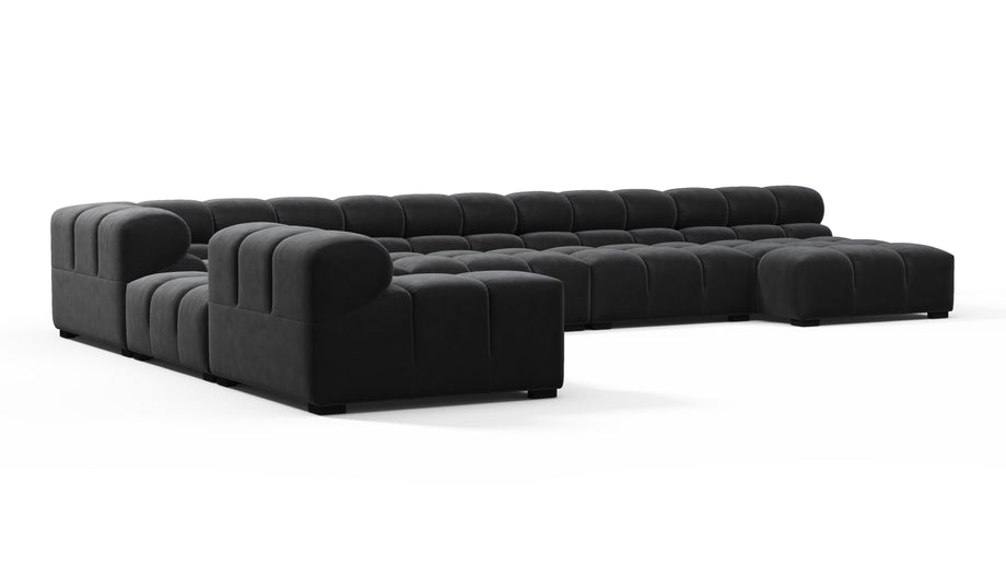 TuftyBlack Velvet