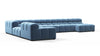Tufty - Aegean Blue Velvet - Image 2