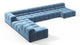 Tufty - Aegean Blue Velvet - Image 3