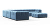 Tufty - Aegean Blue Velvet - Image 2