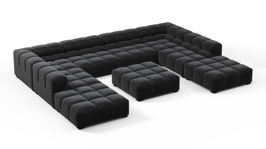 TuftyBlack Velvet