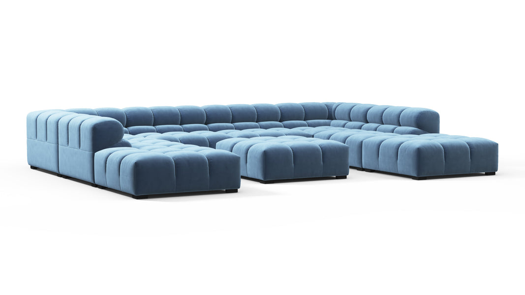 TuftyAegean Blue Velvet