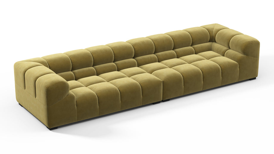 TuftyOlive Gold Velvet