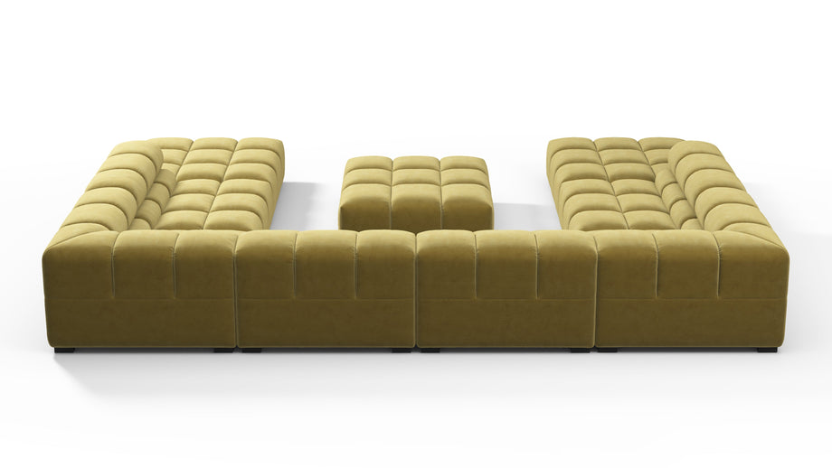 TuftyOlive Gold Velvet