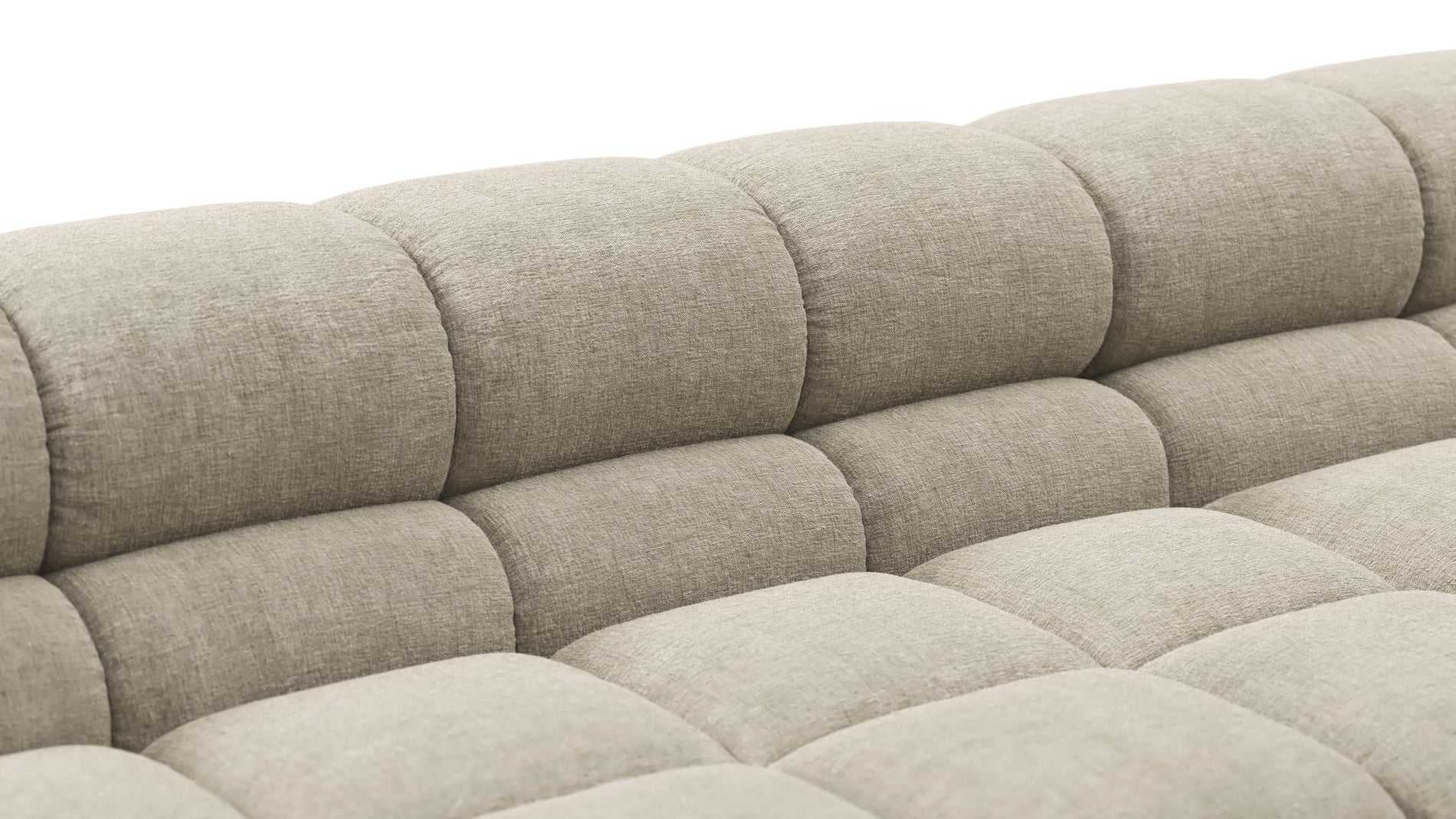 TuftyBeige Grey Chenille