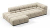 Tufty - Beige Gray Chenille - Image 3