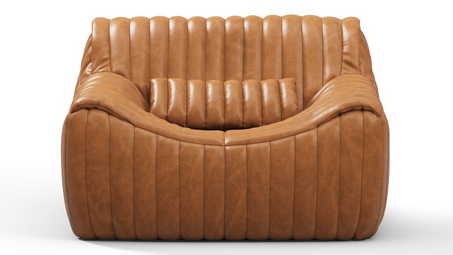 SandraDistressed Brown Premium Leather