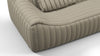 Sandra - Beige Gray Vegan Leather - Image 5