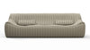Sandra - Beige Gray Vegan Leather - Image 1