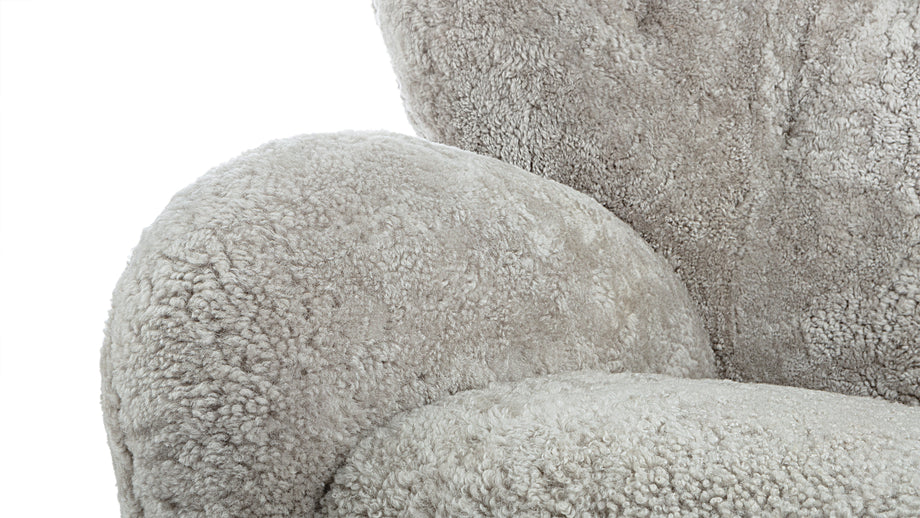 Homem cansadoSoft Gray Luxe Sheepskin