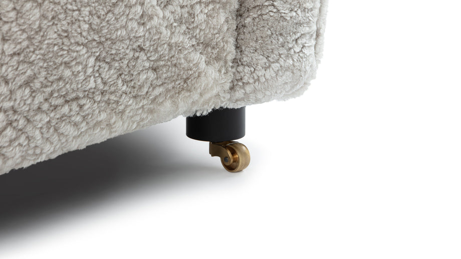 Homem cansadoSoft Gray Luxe Sheepskin