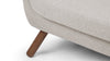 Poet - Poet - Poet Sofa, Wheat Gray Cashmere Wool - Image 6