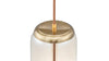 Geneva - Geneva - Geneva Long Pendant, Amber Glass - Image 7